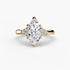 Solitaire with Cluster Shoulders 2