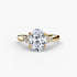 Solitaire with Cluster Shoulders 2