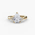 Solitaire with Cluster Shoulders 2