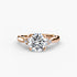 Solitaire with Cluster Shoulders 2