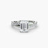 The Emerald Twist Pavé Ring