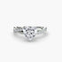 The Emerald Twist Pavé Ring