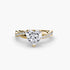 The Emerald Twist Pavé Ring