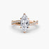 The Emerald Twist Pavé Ring