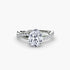 The Emerald Twist Pavé Ring