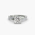 The Emerald Twist Pavé Ring