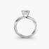 The Emerald Twist Pavé Ring