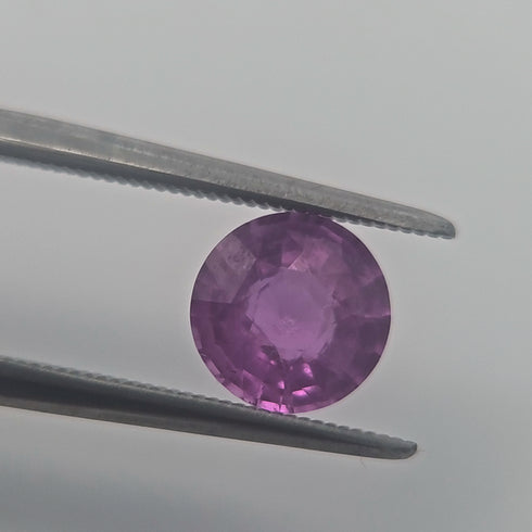 JGSI Certified 1.854Cts Natural Ceylon Pink Sapphire (Heated)