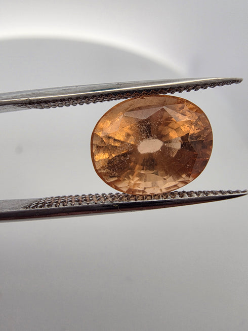5.60Cts Natural Ceylon Orange Garnet
