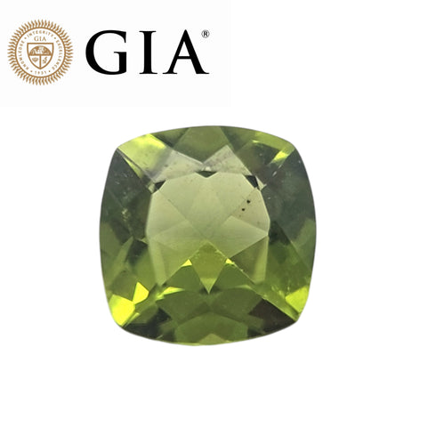 GIA Certified 2.73Cts Natural Peridot
