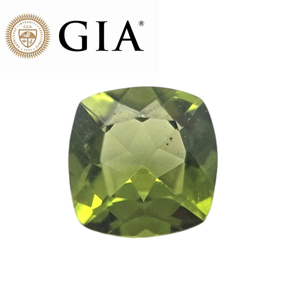 GIA Certified 2.73Cts Natural Peridot
