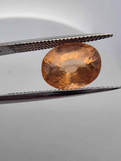 5.60Cts Natural Ceylon Orange Garnet