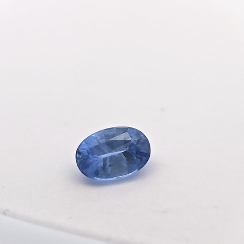 GIA Certified 0.73 Cts Natural Ceylon Untreated Blue Sapphire
