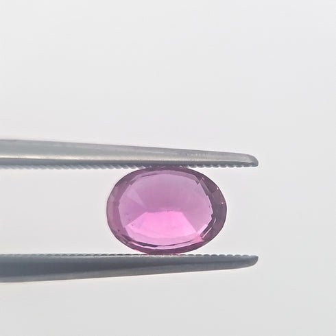 JGSI Certified 1.820Cts Natural Ceylon Ruby (Heated)