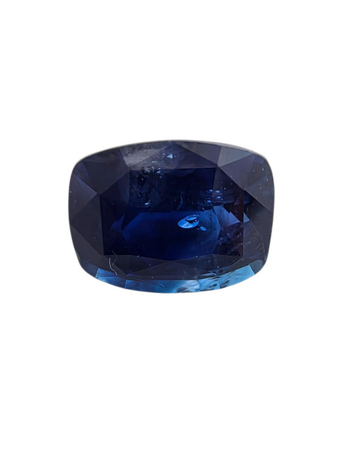 JGSI Certified 2.01Cts Natural Ceylon Blue Sapphire (Heated)
